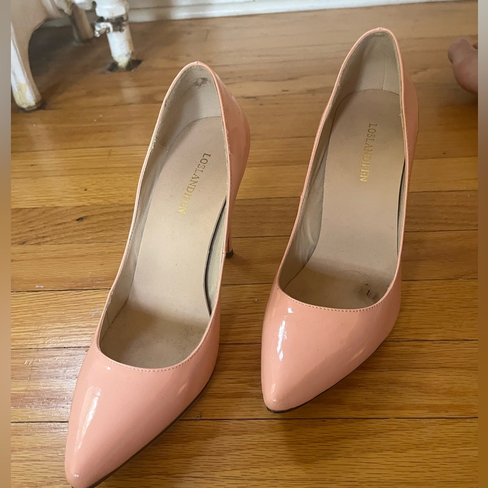 Loslandifen heels light pink size 9